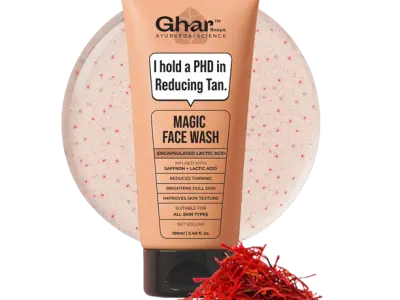 Ghar Soaps Magic Face Wash for Tan Removal