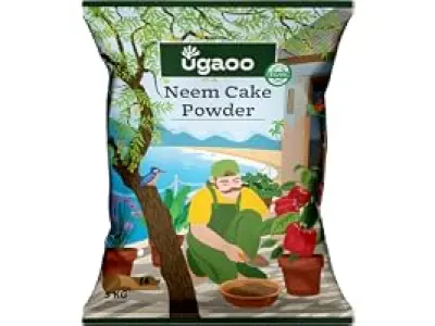 Ugaoo Neem Cake Powder for Plants 5 kg | Organic Neem Khali Fertilizer & Soil Conditioner | Slo