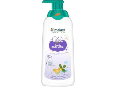 Himalaya Gentle Baby Wash 400ml with Chickpea, Fenugreek|pH 5.5|No.1 Doctor Recommended brand|1