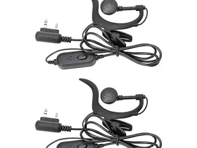 BAOFENG Two Way Radio Earpiece Ham Radio K Port Headset | Walkie Talkie Headphone for UV-5R BF-F8HP PRO 5RM GM21 UV-5G Plus K5PLUS AR-152 UV-32 UV-17R BF-888S GM-15PRO UV-S9 Plus E