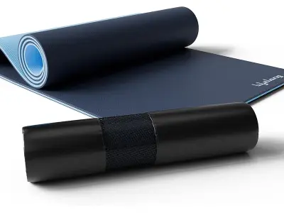 Lifelong 6mm Dual Color TPE Material Anti-Slip Yoga Mat for Home, Gym, Yoga, Workout and Exerci