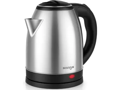 Milton Rapid Electric Kettle 1.8L | 1500 Watts | Stainless Steel Hot Water portable Electric Ke