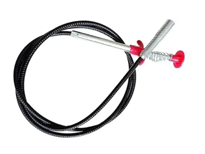 COZY CORNER Drain Cleaner Wire Stick Stainless Steel Hair CatchinG Claw Drain Sewer Cleaning Spring Sink Pipe Plunger UnblockeD Kitchen Bath Basin Hairs Remover Tool (160 cm,1 PSC)