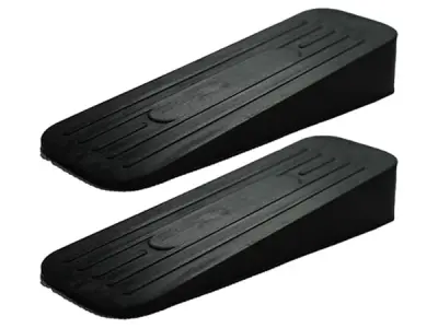 ALP Heavy Duty Anti|Non Slip Rubber Door Stoppers with Doors Powerful Gripping Work of Any Surface for Home, Offices, Warehouses & Classrooms Door Bottom Sealing 120mm x 37mm x 20m