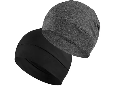 PAROPKAR 100% Cotton Lycra Skull Caps Lightweight Beanie Sleep Hats Breathable Helmet Liner Cap