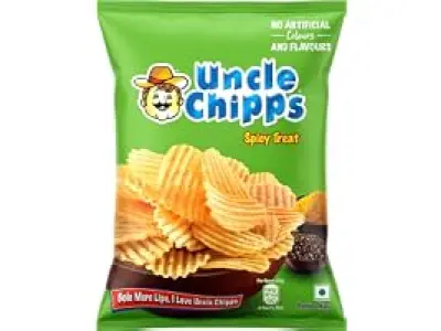 Uncle Chipps Spicy Treat, 80gm Pouch