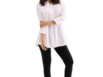 GO COLORS Soft Cotton Stretch Ankle Length Leggings for Women | Breathable