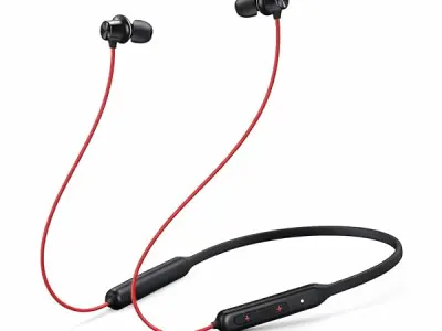 Wireless Bluetooth for OnePlus Nord CE4 in-Ear Headphone with Mic 38Hrs Playtime Dual Device Pairing Wireless Neckband Type-C Charge Magnetic Buds,Water Resistant (OPLK2..1TB)