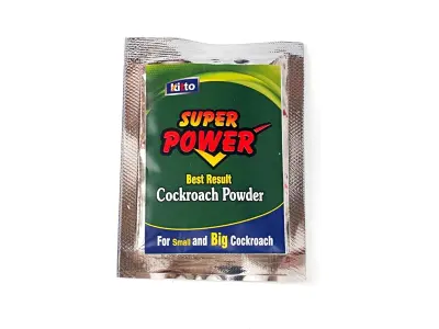 KITTO - Super Power Cockroach Organic Powder Guaranteed effect Pack Of 4 (4 x 10 g)