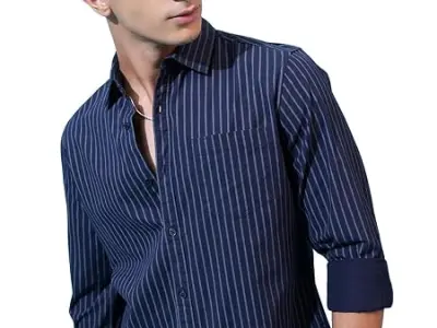 Highlander Cotton Men Shirt, Regular Fit