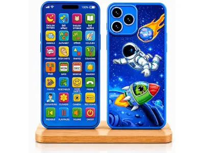 Kids Phone – Rechargeable Toy for Kids with 24 Learning Modes | Talking Dummy Mobile for Boys &