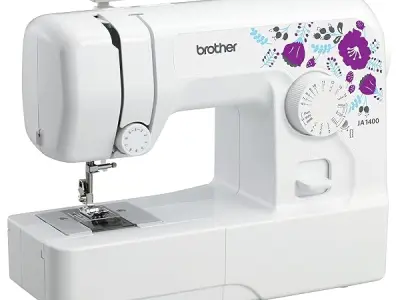 BROTHER Ja 1400 Corded Electric Sewing Machine, White