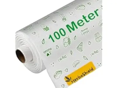 upyog Herbal 100 Meter Food Wrapping Paper Roll - Premium Non-Stick Butter Wrapping, Re-Heatabl