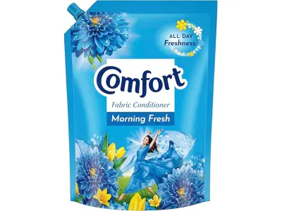 Comfort Morning Fresh Fabric Conditioner 2 L Refill Pack|| After Wash Liquid Fabric Softener -