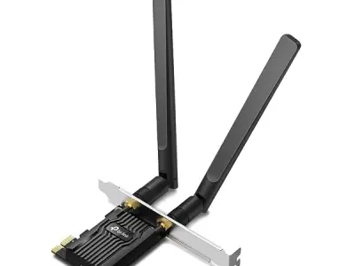 TP-Link AX1800 Wi-Fi 6 High Gain Antennas Bluetooth 5.2 PCIe Adapter, Dual-Band, Low-Profile Bracket, MU-MIMO, Low- Latency Gaming, Supports Windows 10/11, Highly Secure WPA3 (Arch