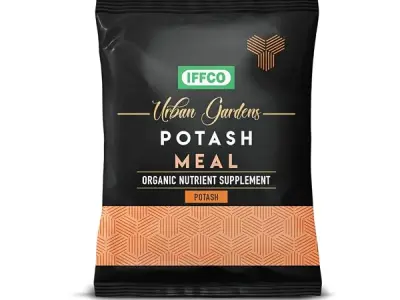 IFFCO Urban Gardens - Potash Meal 900gm - Organic Bio Potash Fertilizer for Plants and Home Garden - Plant Nutrient Supplement in Slow Release Granules