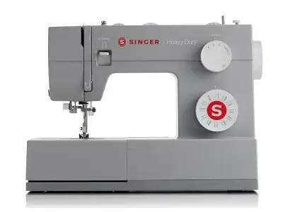SINGER 4423 Heavy Duty Zig Zag Sewing Machine, 23 Built in Stitches 97 Stitch Applications with 90 W Powerful motor & Feed dog with 106 Teeth in 6 Rows-Get Free Online Interactive
