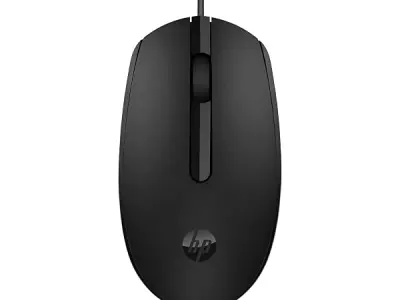 HP M10 Wired USB Mouse | 3 Buttons, 1000DPI Optical Tracking, Ambidextrous Design, High Definition