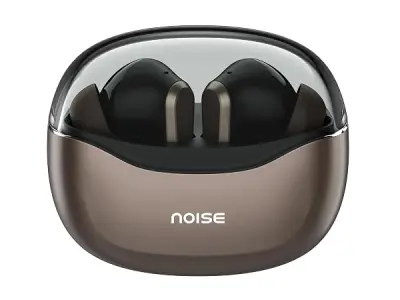 Noise Newly Launched Buds VS601 in Ear Truly Wireless Earbuds with 50H of Playtime, Transparent Case Lid, Quad Mic ENC, Dual Device Pairing, 10Mm Driver, BT V5.3 (Copper Brown)