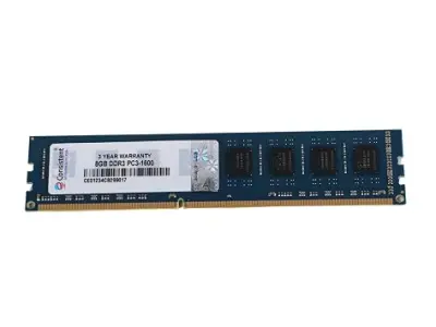 Consistent 8GB DDR3 1600MHz Desktop RAM U-DIMM | Long-DIMM, DT PC3-1600, Single Channel Memory, 3 Years Manufacturer Warranty, Made in India