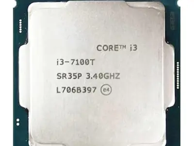 Core i3 7100/7300/7320/7350 7th Gen Desktop Processor, Silver | 3.4/3.5/3.9/4.0/4.1/4.2 GHz, LGA 1151 Socket, 2 Cores, 4 Threads, 3/4 MB Cache, 1 Year Warranty