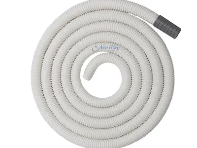 New Ware® 5 Meter Multipurpose Hose Pipe | Drain Pipe | Extenstion Pipe for AC Outlet Drain Water - Pack of 1 (White)