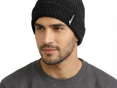 Boldfit Beanie Cap for Men Woolen Winter Cap for Men Woolen Cap for Women in Winter for Thermal Wear Stylish Soft Winter Caps for Boys & Girls for Warm Wear Head Winter Cap Woollen