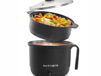 Nutripro Multipurpose Cook Nonstick Kettle (1.5, litres)