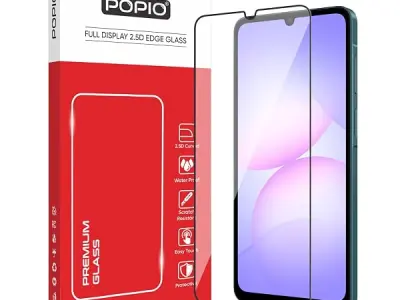 POPIO Military-Grade Gorilla Tempered Glass for Samsung Galaxy A06 / F06 / M06 / A07 / A07