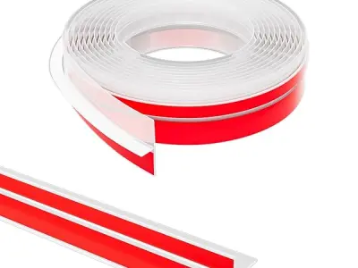 Elvone T Shape Door Draught Excluder 5cm x 3m Silicone Sealing Strip Window Gap Weather Stripping Seal Strip Shower Sweep Transparent