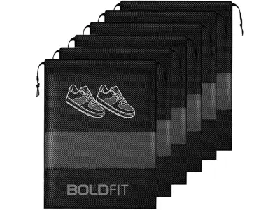 Boldfit Shoe Bag for Travel Bag for Man & Women Shoe Cover for Storage at Home Gym Reusable Tra