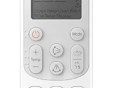 Ac Remote Compatible for Samsung Inverter Split AC Remote 1.5 Ton 5 Star Wind-Free (Exactly Same Remote Will Work Only)