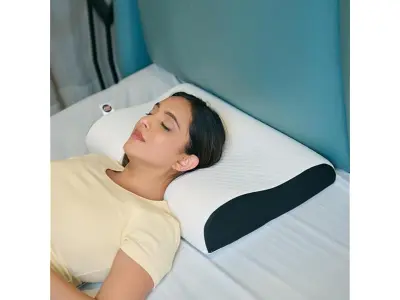 CareFoam Cervical Memory Foam Pillow for Neck Support | 2-Year Manufacturing Warranty | Orthope