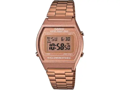 Casio Vintage Series Digital Rose Gold Dial Women's Watch-B640WC-5ADF