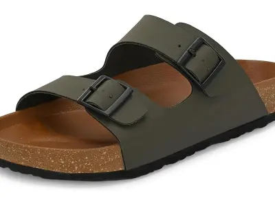 Centrino Sandals for Men | Berkin-Style Slip-On Casual Sandal with Open Toe Design | Comfortabl