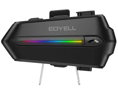 EDYELL Bluetooth Dual Earphone for Helmet | Wireless On Ear V5.4 | HD Calling and HiFi Music | IP67 Waterproof Headset | Compatible with All Helmets-C5S (C5S)