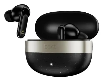 boAt 2026 Launch Airdopes Plus 224, Powerful Spatial Audio, 60H Playback, Quad Mics AI-ENx™, 13 mm Drivers, App Support, Multi Connect, Google Fast Pair, Bluetooth v6.0 TWS Earbuds