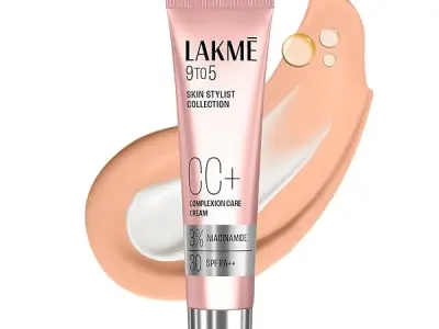 Lakme 9 to 5 CC Cream Beige with 3% Niacinamide Complex SPF30 PA++ | 90% lightweight moisturizing cream for Care & 10% Foundation for Care |Conceals Dark Spots| Brightens Skin |30