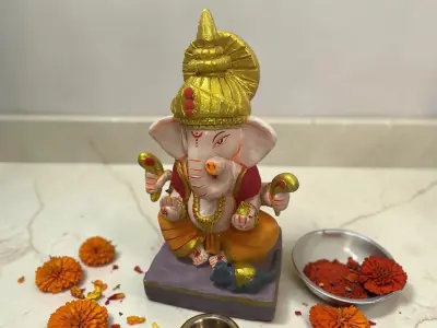 Ganpati Bappa Idol - 9”