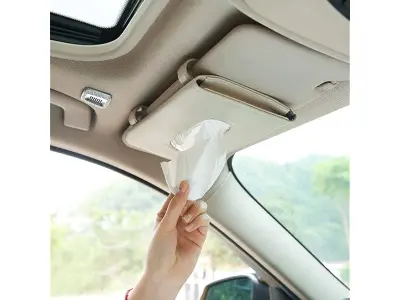 Detachi Car Tissue Holder, Sun Visor Napkin Holder, Car Visor Tissue Holder, Tissue Holder for