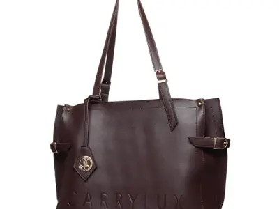 Carrylux Women's Soft PU Tote Bag | Large Single Compartment Shoulder Handbag | Office, College & Casual