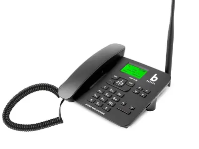 Beetel F1 4G Fixed Cordless Landline Phone,Supports 4G Volte,LCD Display,Speed Dial,Two Way Speaker Phone & Adjustable Volume,Supports Hotline Function,Alarm,4 Direct Memory Keys,M