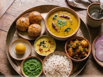 Dal Bati Thali - Premium