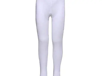 Supersox Tights for Girls, Made with Breathable, Anti Odour & Moisture Absorbent Combed Cotton, Ideal for Ballet/Dancing/Everyday Activity (White, Pack of 1)