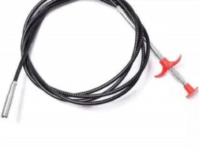 Stainless Steel Drain Pipe Cleaning Spring Stick, Hair Catching Claw Wire, Sink Sewer Clog Dredge Remover, Basin Cleaner, Flexible Grabber Pickup Tool, Retractable Cable