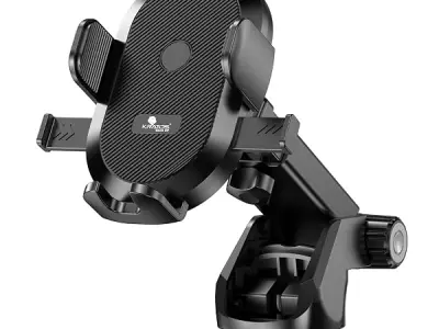 Kratos Grip X2 car Mobile Holder for Dashboard with 360 Degree Rotation Phone Holder in car with Quick Release Button, Strong Suction Cup Mount for Windshield & Dashboard, Mobile H