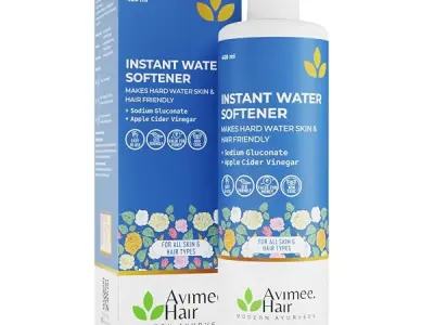 Avimee Herbal Instant Water Softener | Makes Your Water Hair & Skin Friendly | Reduces Hair Fall & Skin Itching | Disables Hardness & Maintains pH Level | Non Toxic and 100% Safe (