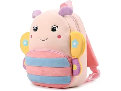 Blue Tree Cute Plush Animal Backpack for Kids, Boys & Girls, Age 1-6