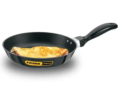 Hawkins Futura 22 cm Frying Pan, Non Stick Fry Pan, Small Frying Pan, Black (NF20)
