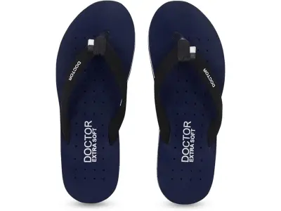 DOCTOR EXTRA SOFT House Slipper for Women's Care Dr Orthopaedic Super Comfort Fitting Flat Cush